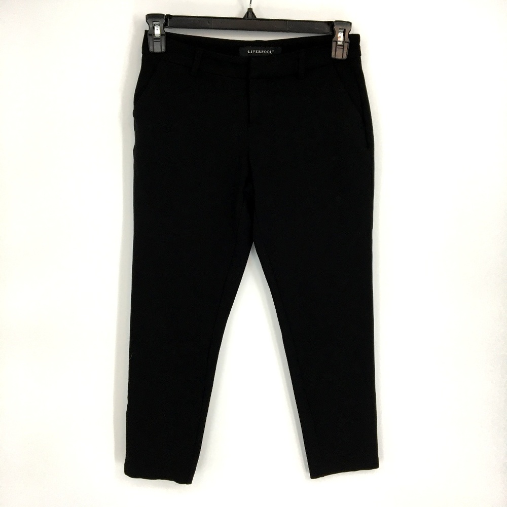 Liverpool Black  Skinny Career Pants